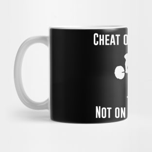 Gym Motivation Shirt - Cheat on your H not on your R Mug